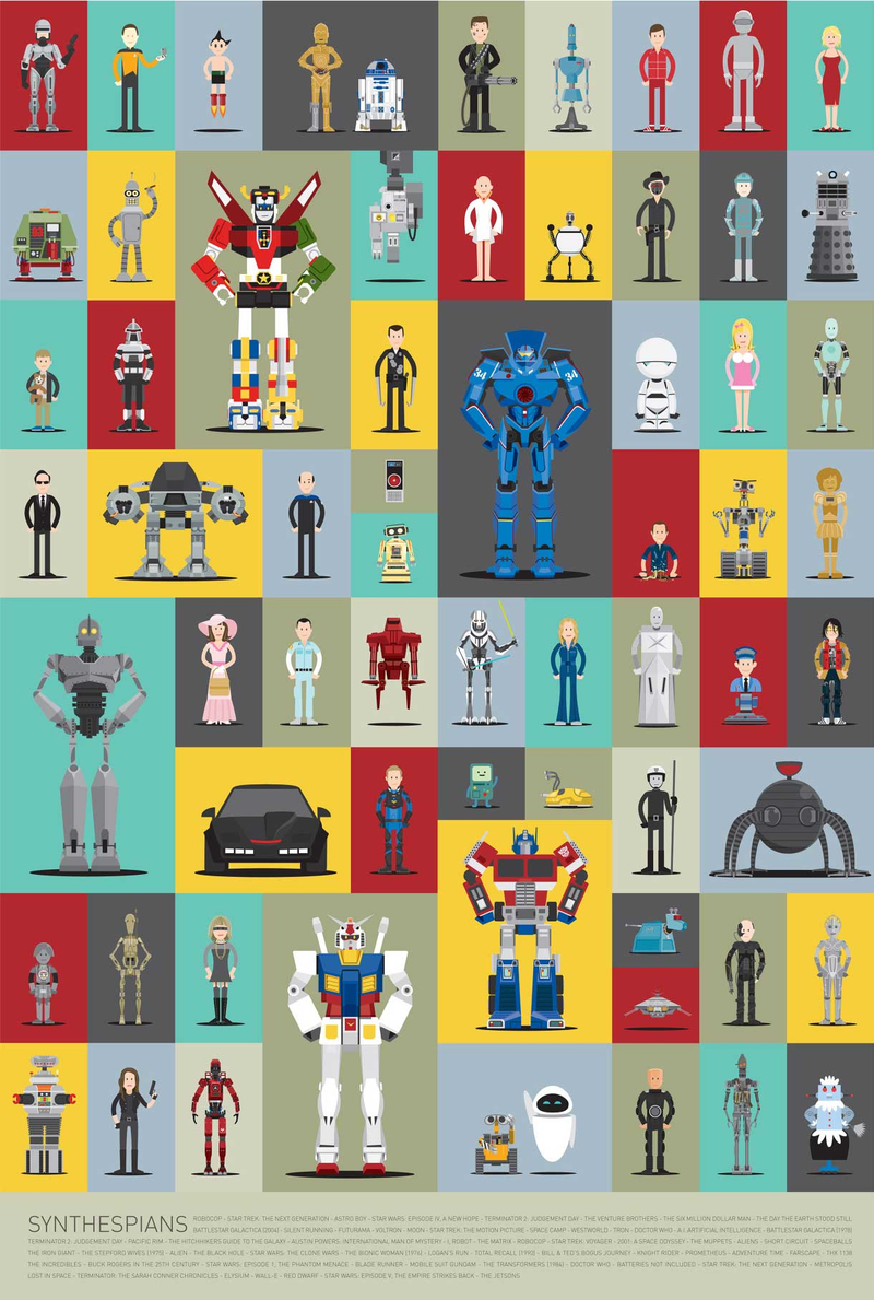 Illustration for article titled All the cars of Back to the Future in one cool poster